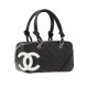 Replica Chanel 12981 CFR#16279 Buddha Luxury Replica Chanel Black &Amp; White Quilted Lambskin Leather Cambon Bowling Bag A29792 Uk - 12981 - Buddha Luxury