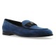 Replica Dolce & Gabbana 11073 DFR#16544 Buddha Luxury Replica Velvet Leather Loafers In Blue - Gd238 Uk - 11073 - Buddha Luxury