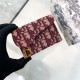 replica SADDLE FLAP CARD HOLDER BURGUNDY OBLIQUE UK