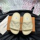 replica WATERFRONT MULE SLIDES IN BEIGE - LVS75 UK