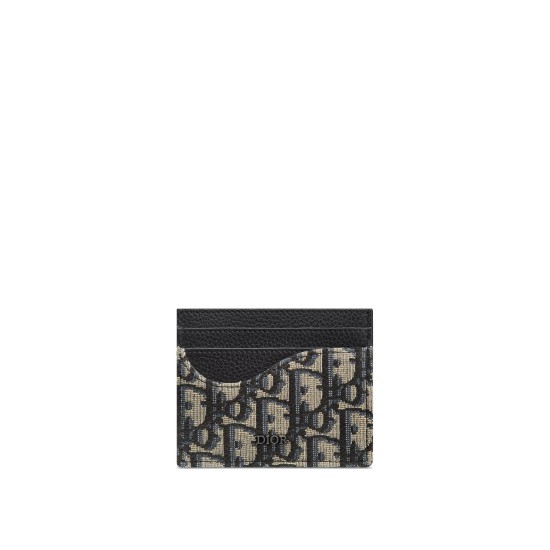 replica SADDLE CARD HOLDER BLACK GRAINED CALFSKIN MARQUETRY UK