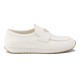 replica LEATHER LOAFERS IN WHITE - PD183 UK