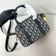 Replica Medium D-Vibe Bowling Bag Blue Oblique Jacquard Uk - 13221 - Buddha Luxury