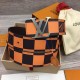 replica LV INITIALES 40MM REVERSIBLE BELT ORANGE - B356 UK