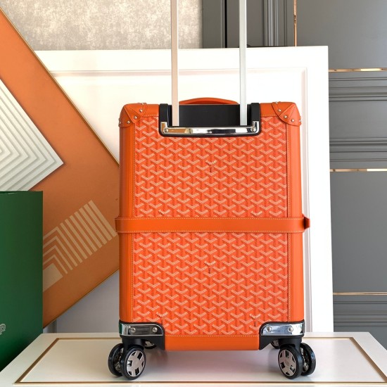 replica BOURGET PM TROLLEY CASE IN ORANGE UK