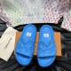replica WATERFRONT MULE SLIDES IN BLUE - LVS72 UK