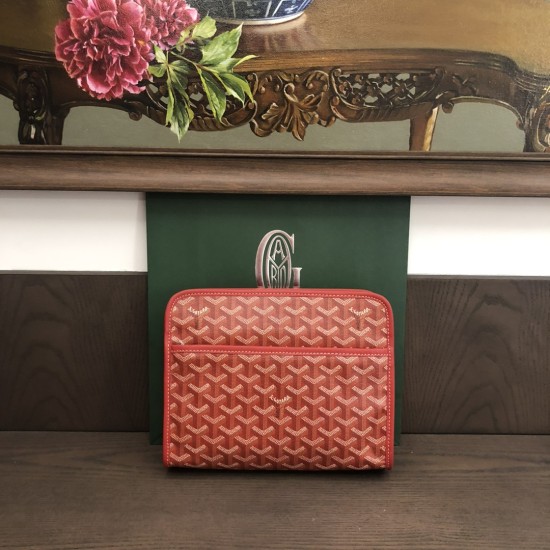 replica JOUVENCE MM TOILETRY BAG IN RED UK