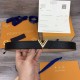 replica BLACK EPI LEATHER ESSENTIAL V BELT - B91 UK