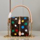 Replica L 14048 LFR#7646 Buddha Luxury Replica X Yayoi Kusama Square Bag Monogram Coated Canvas With 3D Painted Dots Print M46450 Uk - 14048 - Buddha Luxury