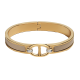 replica HERMES MINI CLIC CHAINE DANCRE BRACELET MARRON GLACÉ UK