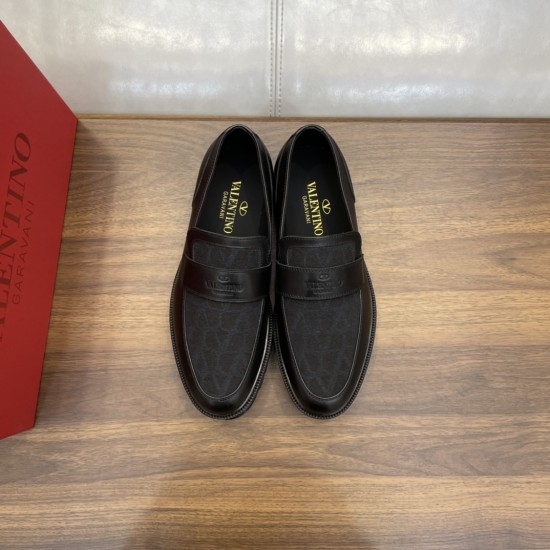 Replica GARAVANI LEATHER TOILE ICONOGRAPHE LOAFERS - VL131 UK replica GARAVANI LEATHER TOILE ICONOGRAPHE LOAFERS - VL131 UK