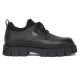 replica FORCE LACE-UPS SHOES BLACK LEATHER - FD163 UK