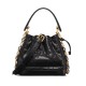 Replica Small Jolie Bucket Bag Black Macrocannage Lambskin And Calfskin Uk - 13239 - Buddha Luxury