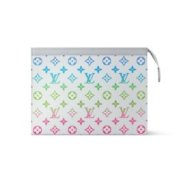 Monogram Iridescent Pochette Voyage In Gradient Grey M13907 Uk