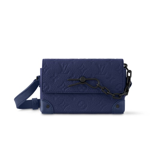 Replica L 12278 LFR#12851 Buddha Luxury Replica Steamer Wearable Wallet Blue Monogram Taurillon Leather M11522 Uk - 12278 - Buddha Luxury