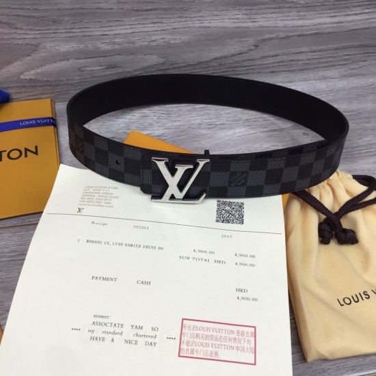 Replica LV INITIALES 40MM REVERSIBLE BELT - B95 UK replica LV INITIALES 40MM REVERSIBLE BELT - B95 UK