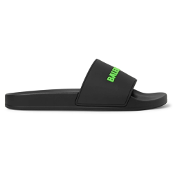 Rubber Logo Pool Slide Sandals - Bbs3 Uk