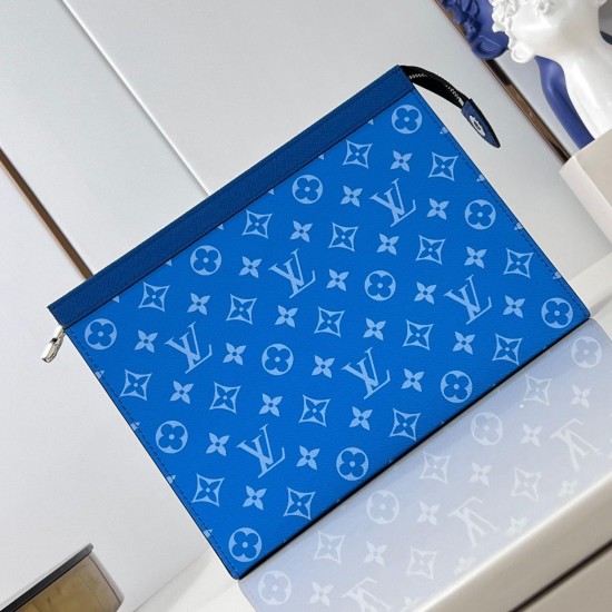Replica L Men Clutch and pouch Pochette Voyage Mm Blue Taiga Cowhide Leather M30423 Uk Replica Pochette Voyage Mm Blue Taiga Cowhide Leather M30423 Uk - 15604 - Buddha Luxury