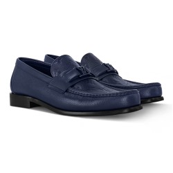 MAJOR LOAFERS IN NAVY BLUE - LV859 UK