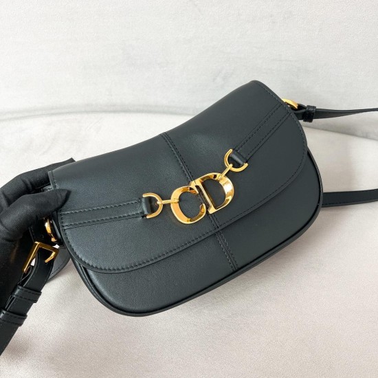 Replica Dior 13298 DFR#11440 Buddha Luxury Replica Small Cd Besace Bag Black Calfskin Uk - 13298 - Buddha Luxury