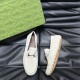 replica MENS DRIVER WITH HORSEBIT IN WHITE - GC418 UK