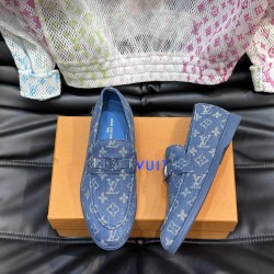 MOCASSIN ESTATE IN BLUE - LV673 UK MOCASSIN ESTATE IN BLUE - LV673 UK