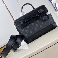 Steamer Pm Bag Monogram Eclipse Canvas M46953 Uk Steamer Pm Bag Monogram Eclipse Canvas M46953 Uk