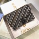 replica SADDLE POUCH BLUE OBLIQUE JACQUARD UK