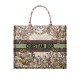 Replica Dior 13255 DFR#12886 Buddha Luxury Replica Medium Book Tote Ecru Multicolor 4 Saisons Automne Soleil Embroidery Uk - 13255 - Buddha Luxury