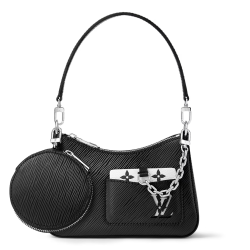 Marellini Epi Leather Bag In Black M20998 Uk