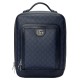 replica OPHIDIA GG MEDIUM BACKPACK BLUE AND BLACK GG SUPREME CANVAS TRIM UK