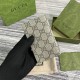 replica LONG CARD CASE WITH GG DETAIL GREEN LEATHER TRIM UK