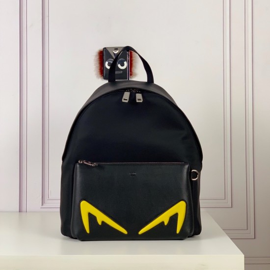 replica BLACK EYES MOTIF BACKPACK UK