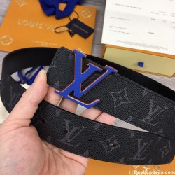 INITIALES 40MM REVERSIBLE MONOGRAM CANVAS BELT - B151 UK