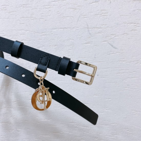 replica MISS BELT BLACK SMOOTH CALFSKIN 20 MM - B329 UK