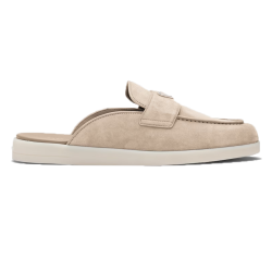 SUEDE SABOTS DESERT BEIGE - PD136 UK