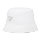 replica RE-NYLON BUCKET HAT IN WHITE UK