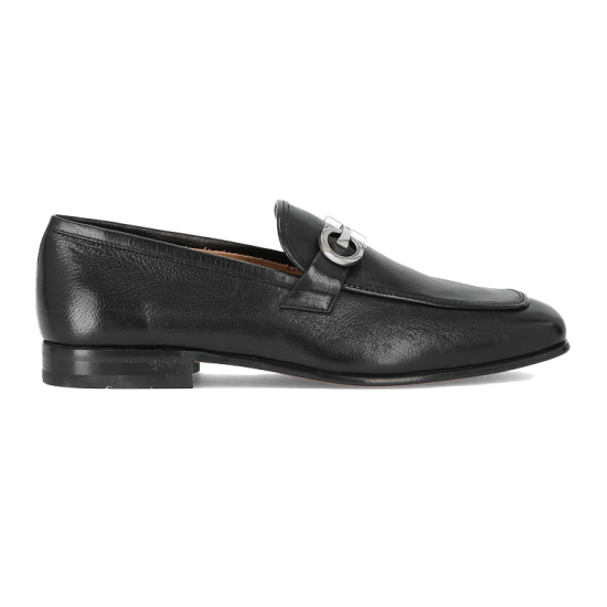 replica LOAFER SCARLET IN BLACK LEATHER - SF27 UK