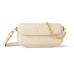 Wallet On Chain Ivy Cream Monogram Empreinte Leather M82210 Uk