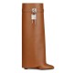 replica SHARK LOCK BOOTS IN LEATHER IN BROWN - GVC149 UK