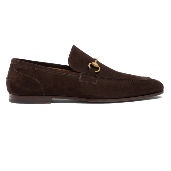 replica JORDAAN LOAFERS DARK BROWN SUEDE - GC372 UK