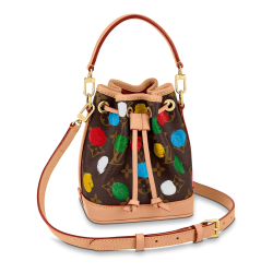 X Yayoi Kusama Nano Noe Bucket Bag Uk