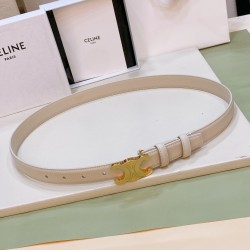 Belt Medium Triomphe In Smooth Calfskin Cream - B307 Uk Belt Medium Triomphe In Smooth Calfskin Cream - B307 Uk
