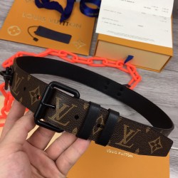 Signature 35 Mm Belt Monogram Canvas - B103 Uk Signature 35 Mm Belt Monogram Canvas - B103 Uk