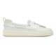 replica MA TASSLE HYBRID LOAFERS IN WHITE - RI64 UK