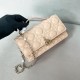 replica MISS MINI BAG SAND-COLORED CANNAGE LAMBSKIN UK