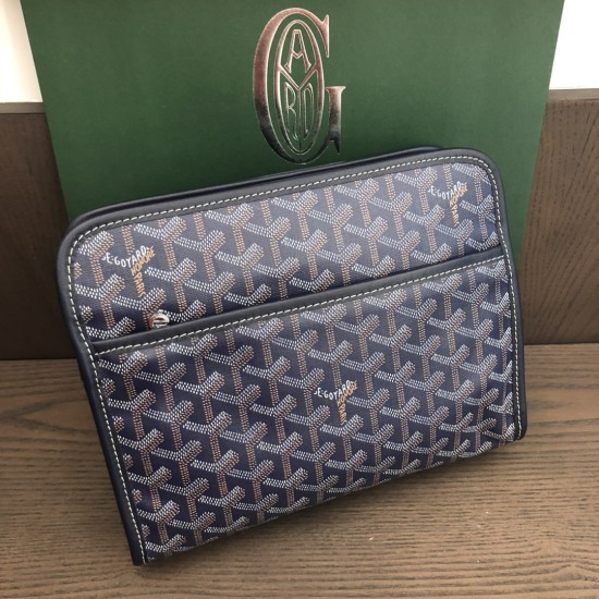 replica JOUVENCE MM TOILETRY BAG IN NAVY BLUE UK