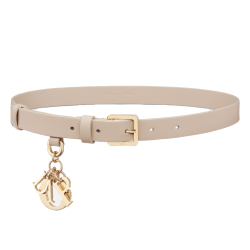 MISS BELT POWDER PINK SMOOTH CALFSKIN 20 MM - B330 UK