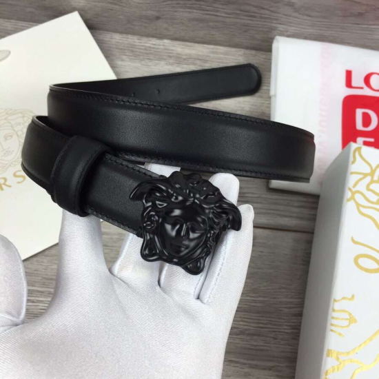 Replica MEDUSA HEAD LEATHER BLACK BELT - B51 UK replica MEDUSA HEAD LEATHER BLACK BELT - B51 UK