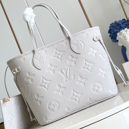 Replica L 13629 LFR#15800 Buddha Luxury Replica Neverfull Mm Tote Bag Grey Brume Empreinte Leather M13758 Uk - 13629 - Buddha Luxury